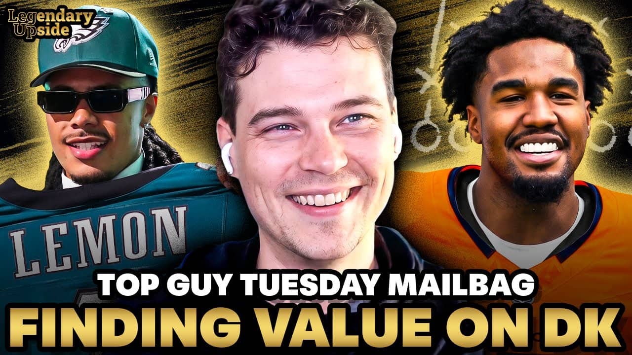 Top Guy Tuesday - Finding Value on DK