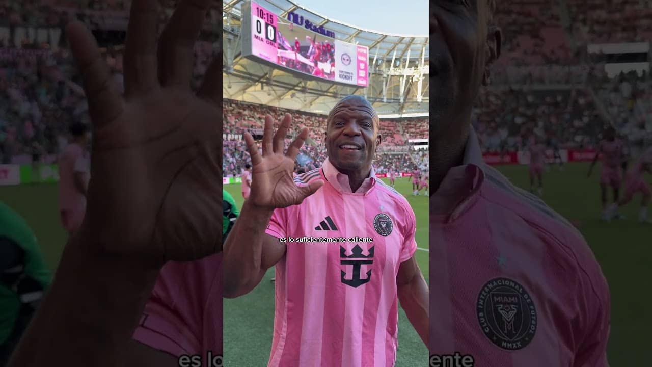 A Hollywood star in the heart of Miami. 🤩🌴 ​⁠Terry Crews pulled up to our home this weekend 🩷