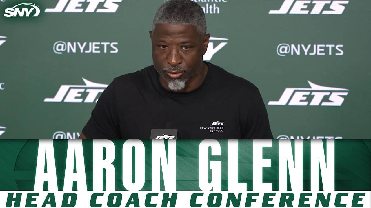 Aaron Glenn updates Jets' offseason progress as Training Camp nears