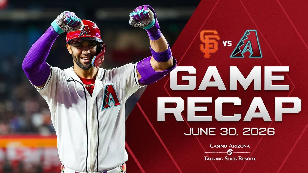 Giants vs. D-backs Game Highlights (6/30/26) | MLB Highlights | Arizona Diamondbacks