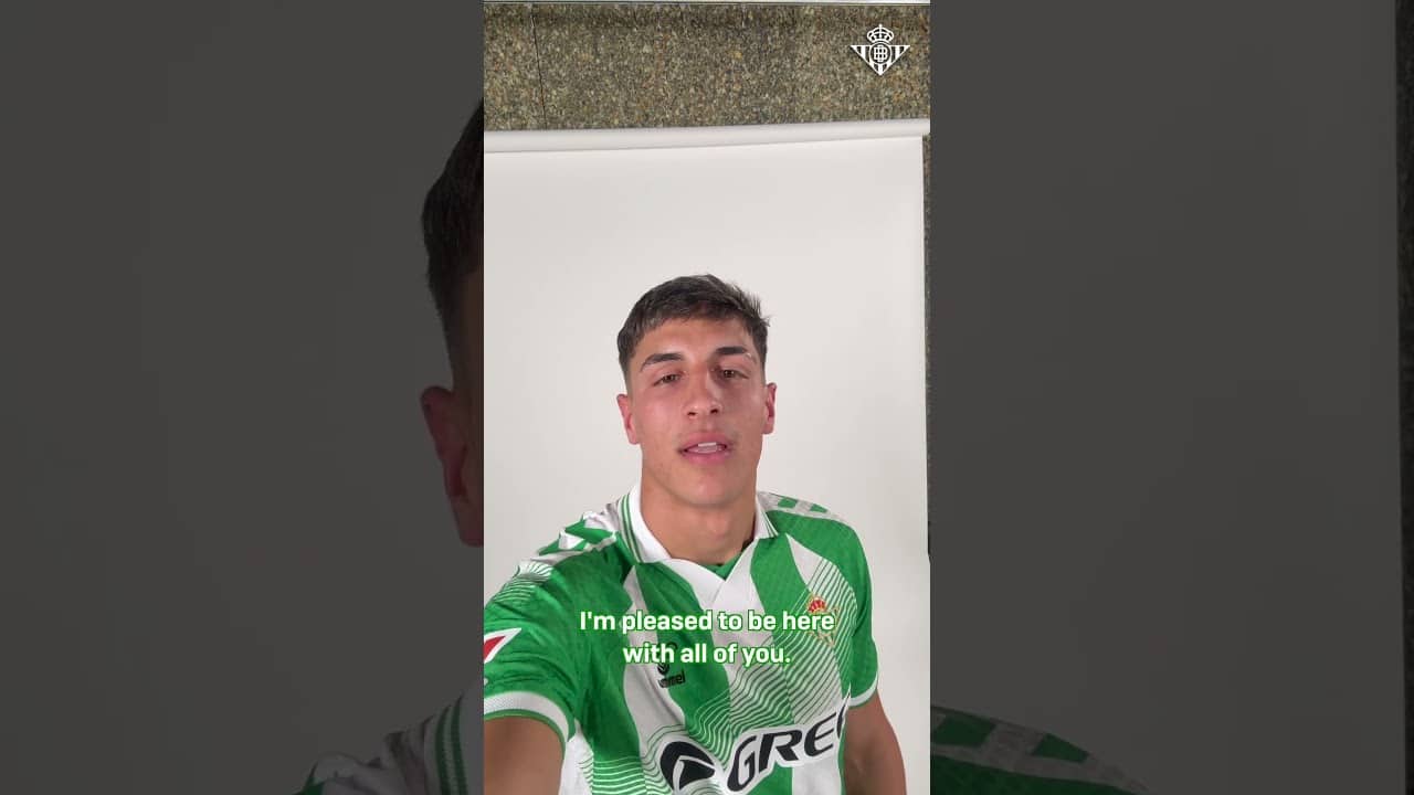¡Bienvenido al Real Betis Balompié, FACUNDO BERNAL! 👋🇺🇾
