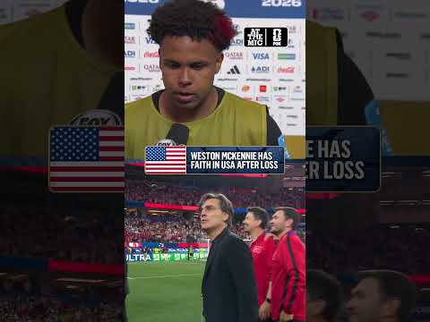 Weston McKennie spoke with Tom Rinaldi on his belief in the USMNT after its loss to Türkiye
