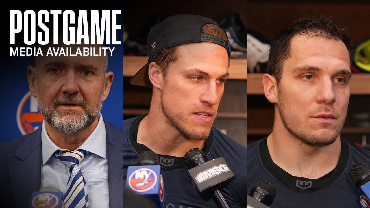 New York Islanders Postgame Availability | NYI vs OTT