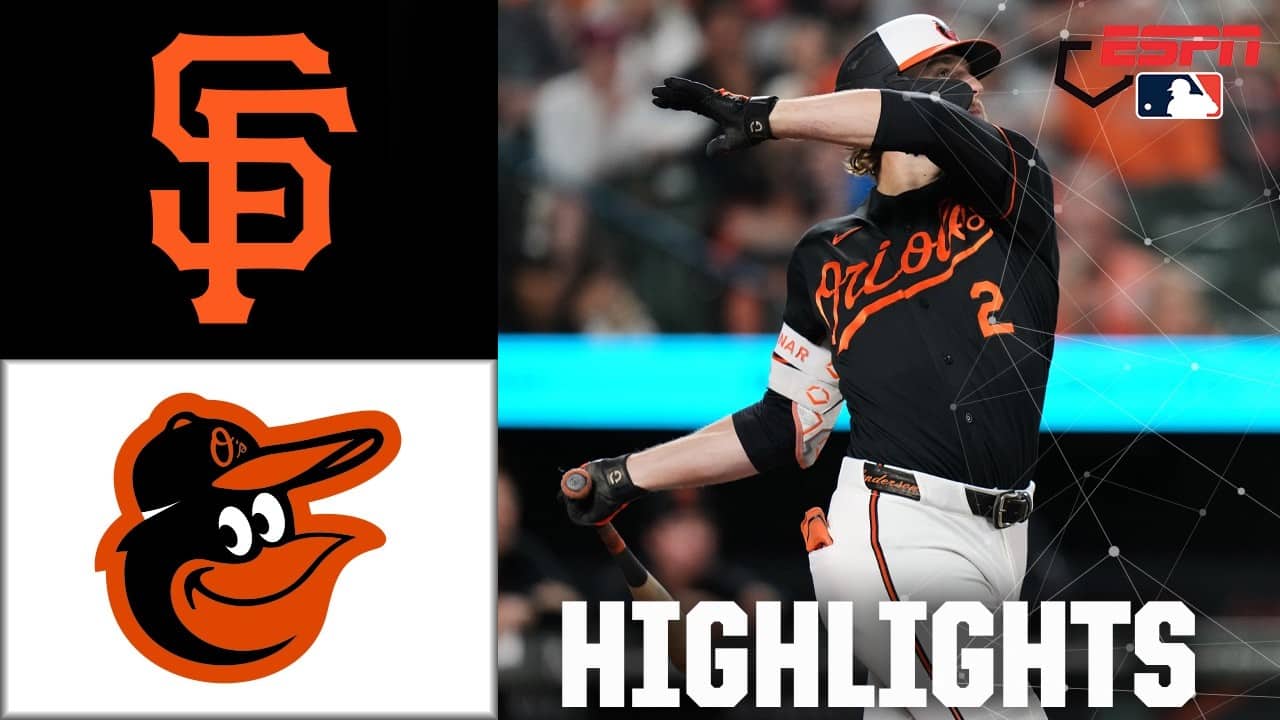 San Francisco Giants vs. Baltimore Orioles | Full Game Highlights | ESPN MLB