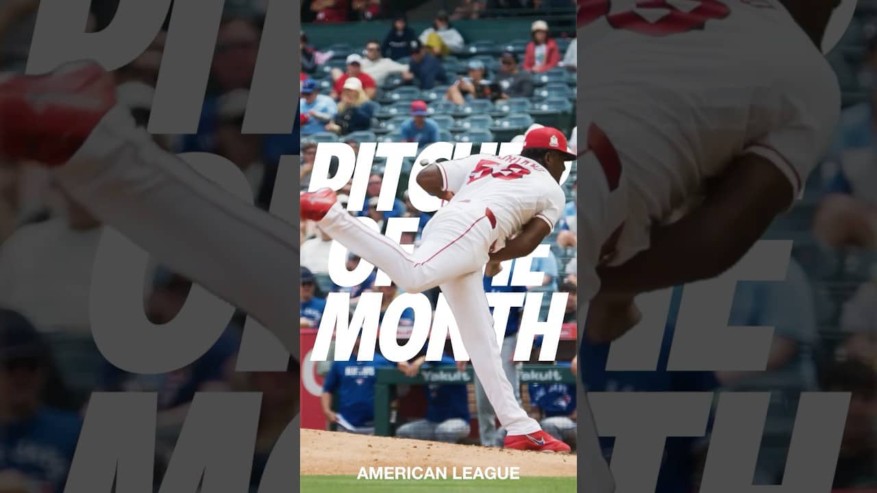 American League Pitcher of the Month: José Soriano 🔥