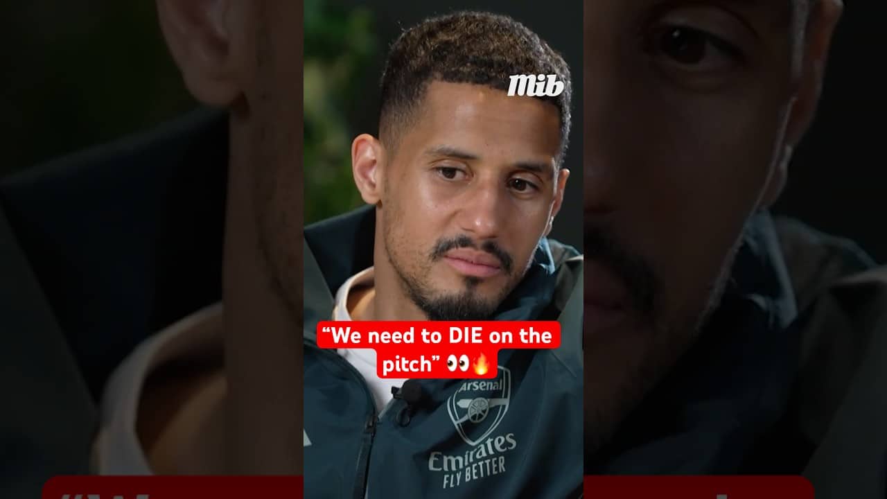 SALIBA DESCRIBES ARSENAL'S MENTALITY