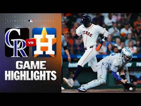 Rockies vs. Astros Game Highlights (4/15/26) | MLB Highlights