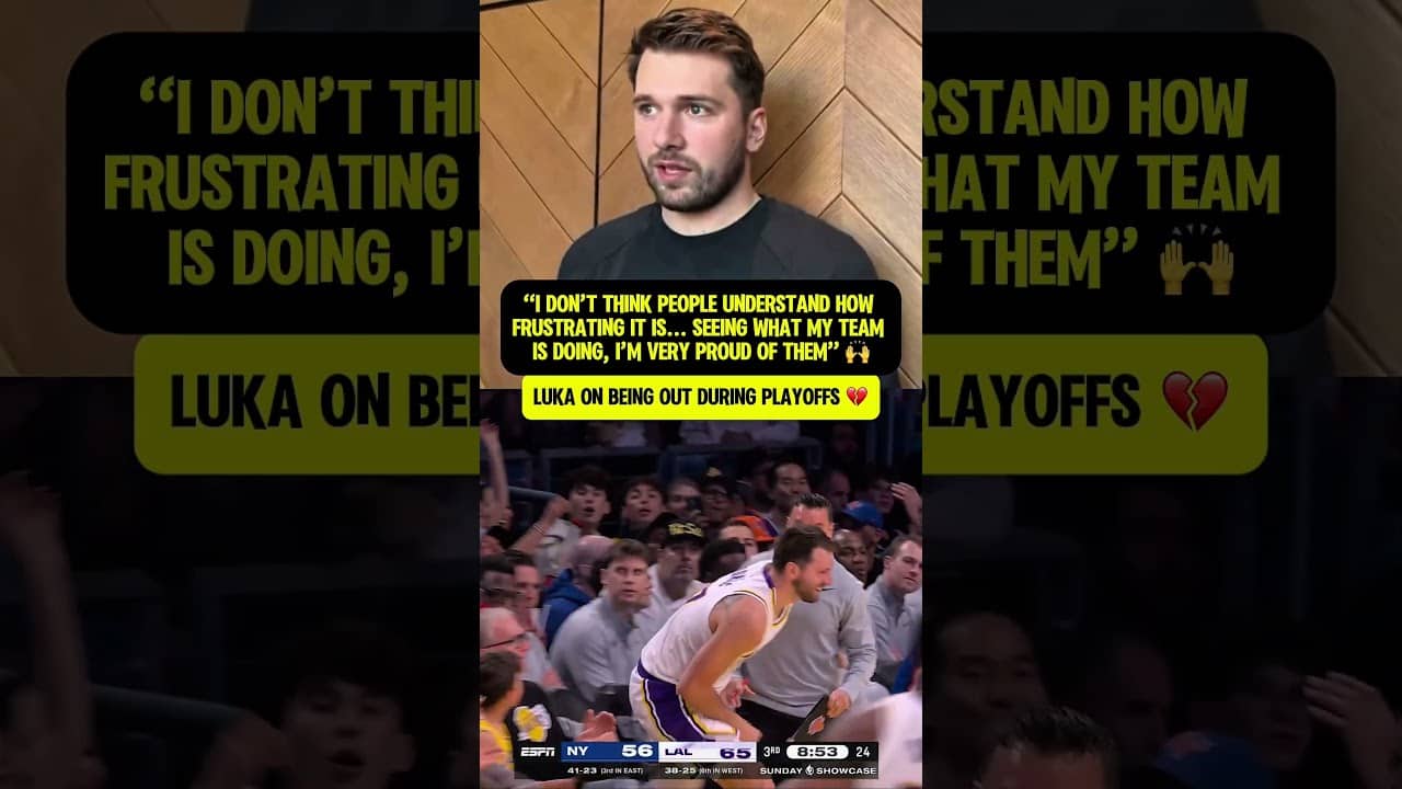 Luka is proud of the Lakers ❤️🙌