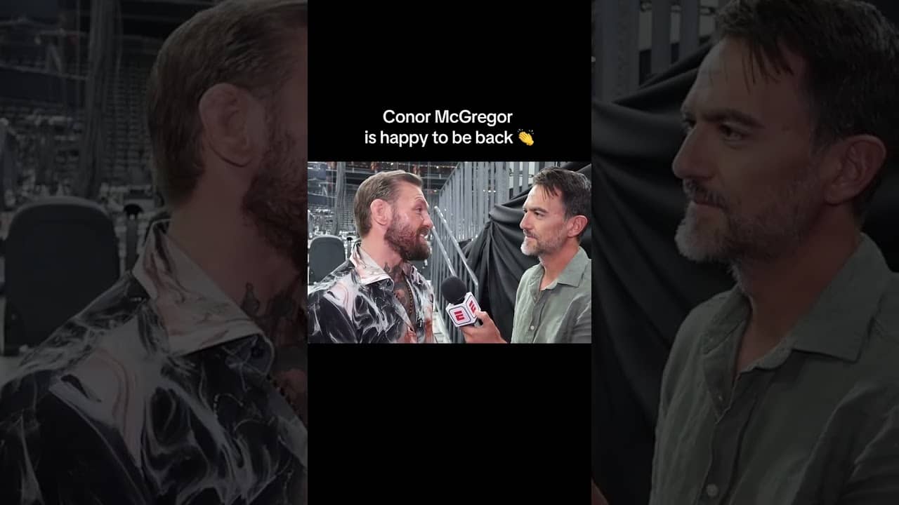 Conor’s mindset heading into his return fight at #UFC329