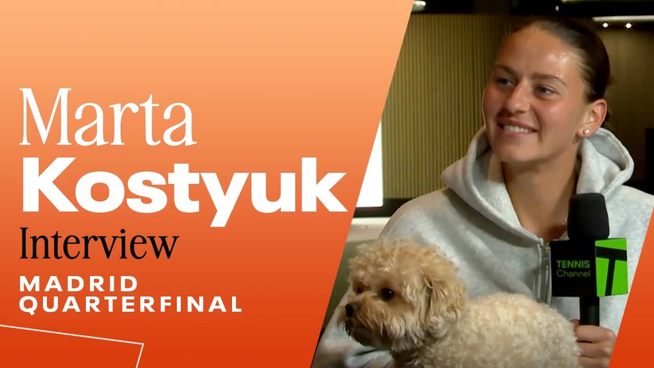 Marta Kostyuk on Making her First Ever Madrid Semifinal | 2026 Madrid