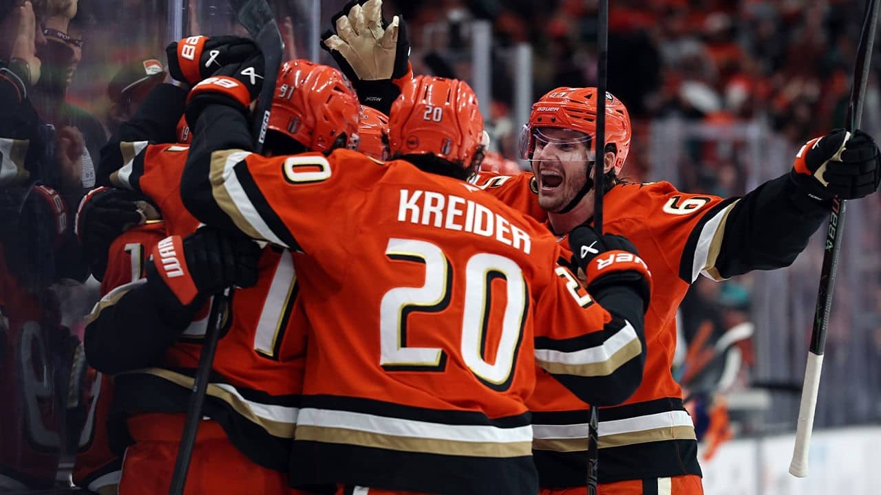 MADNESS in Anaheim after overturned goal leads to 4-1 LEAD!
