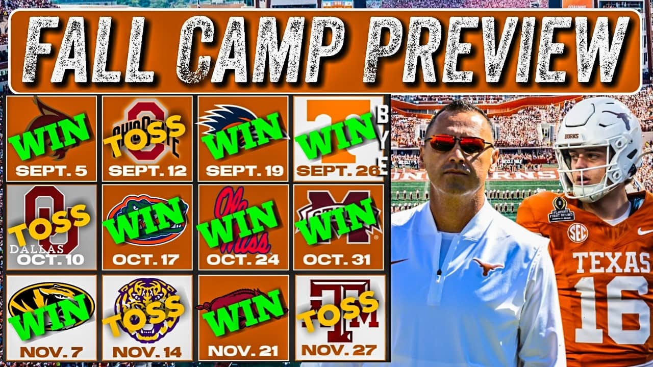 Texas 2026 Football Preview: Longhorns Have Title-Caliber Roster, Will Sark Deliver Natty?