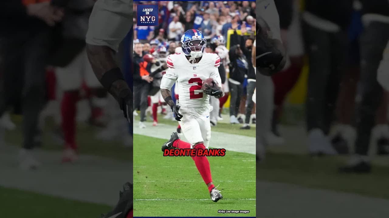 A Stronger Deonte Banks Could Change Everything 😳 #deontebanks #giants #nfl