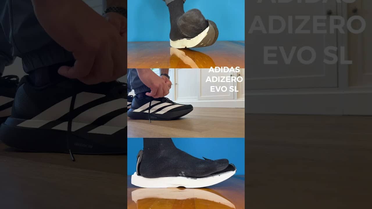 adidas Adizero EVO SL On Foot & On X-Ray