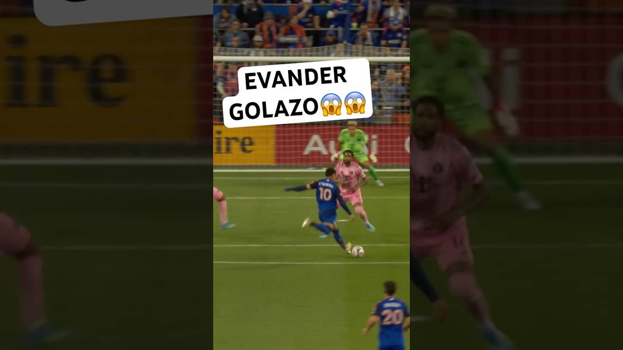 Evander GOLAZO vs Inter Miami is absolutely electric!😱😮‍💨🇧🇷
