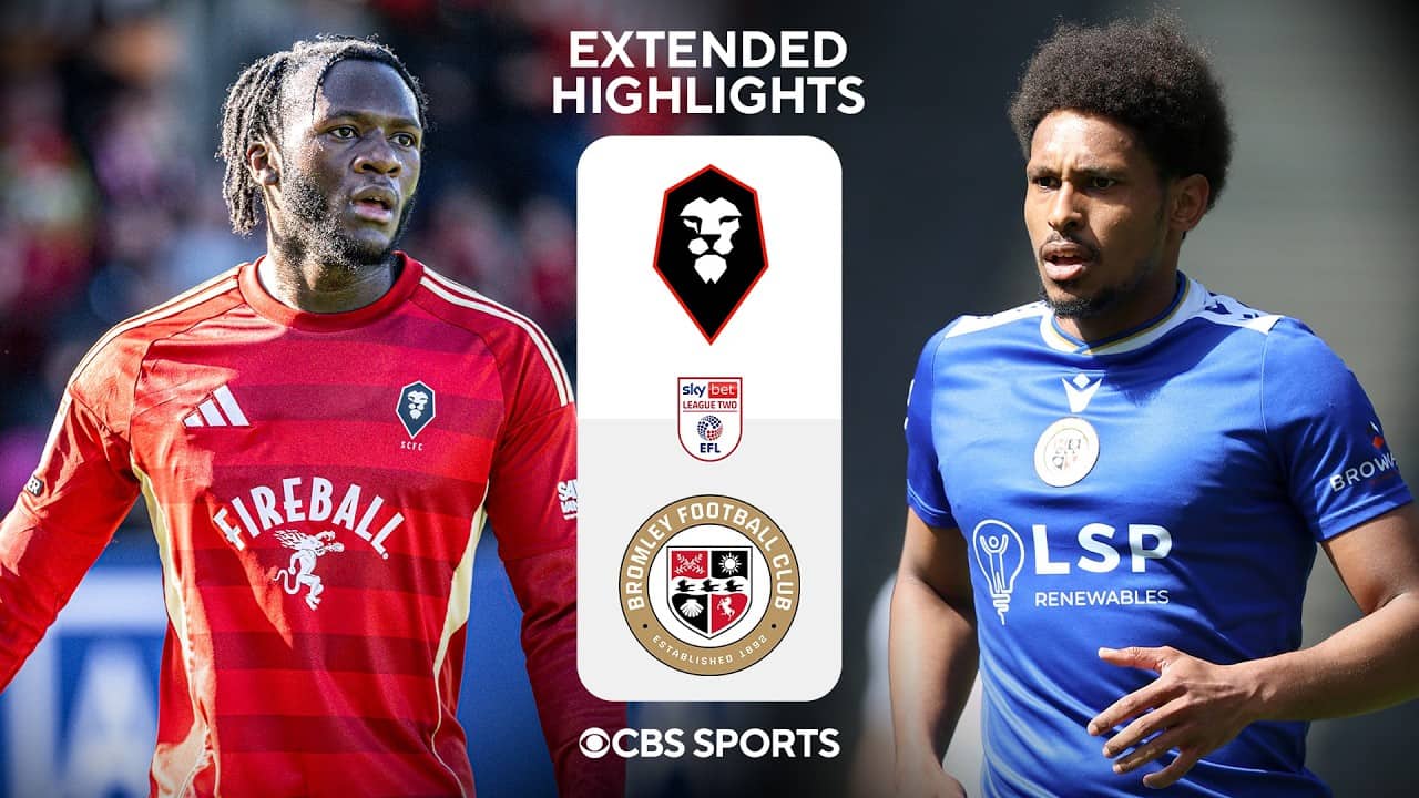 Salford City vs. Bromley: Extended Highlights | EFL League Two | CBS Sports Golazo