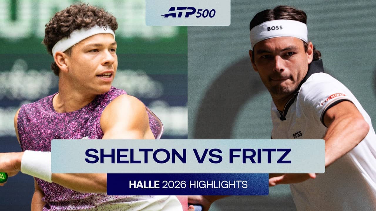 Ben Shelton vs. Taylor Fritz Highlights | Halle 2026 Quarter-Final