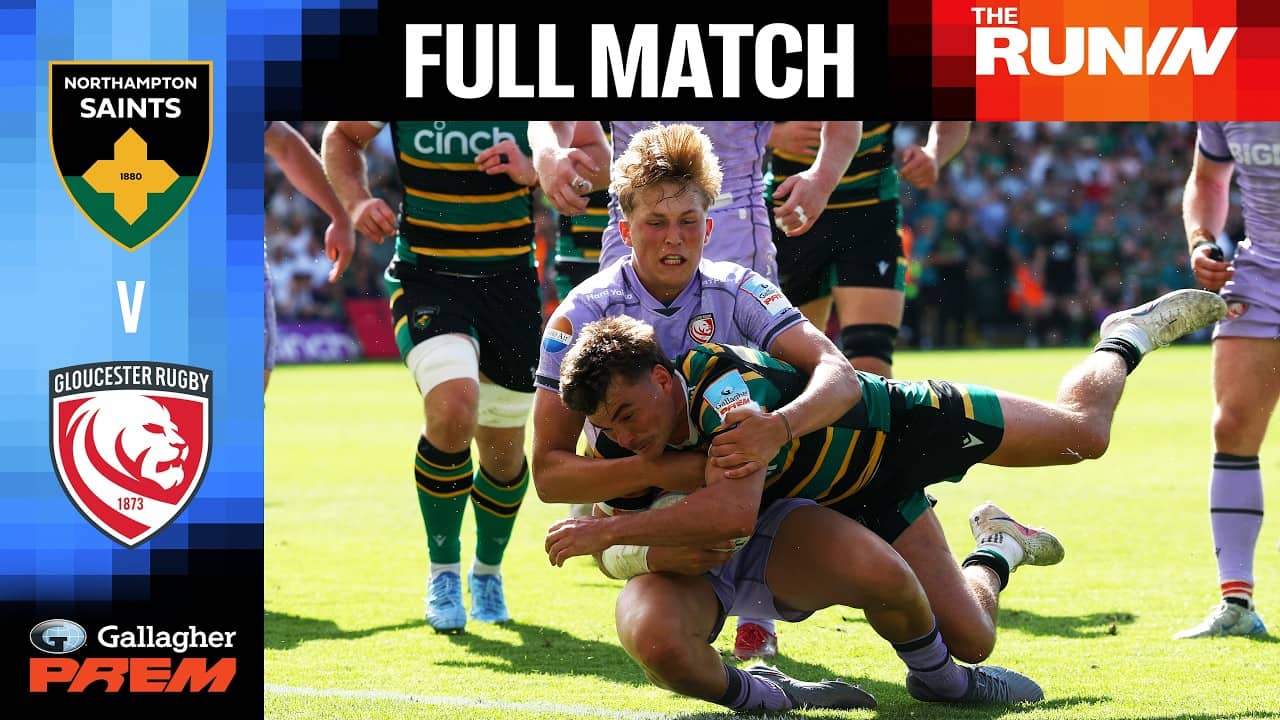 FULL MATCH: Northampton Saints v Gloucester Rugby | Gallagher PREM Rugby 25/26 | R17