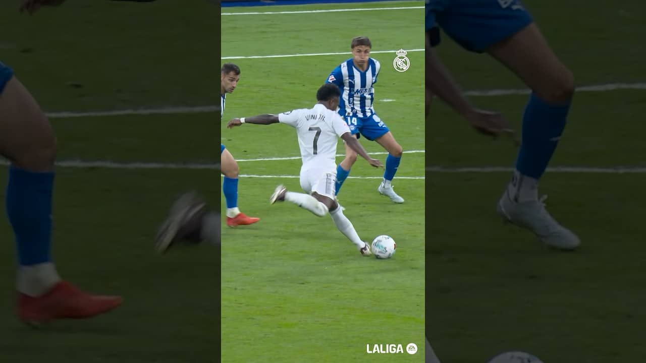 🤩 Now that’s a #ViniJr GOLAZO! #realmadrid #goals