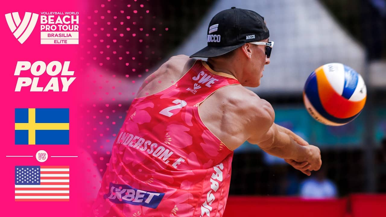 Hölting Nilsson/Andersson, E vs. Crabb/Benesh - Pool Play Highlights | Brasilia 2026 #BeachProTour