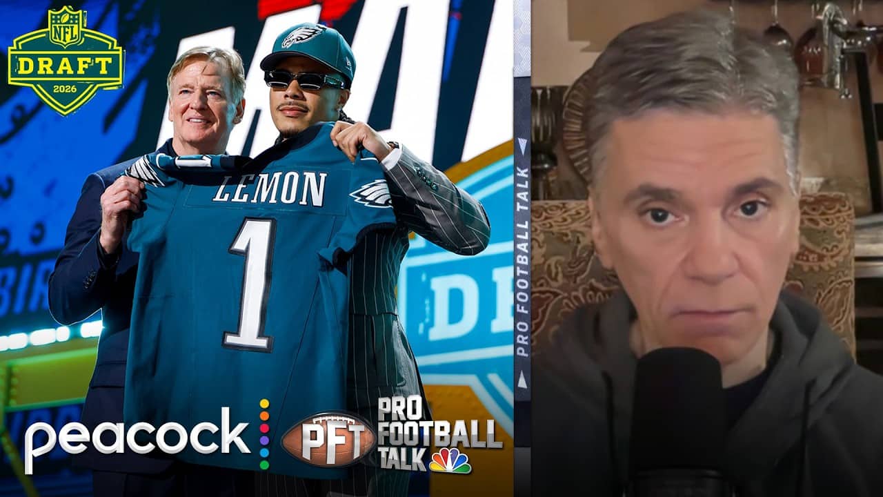 NFL will review Steelers call to Makai Lemon before PHI drafted him | Pro Football Talk | NFL on NBC