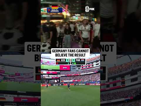 A disappointing ending for Germany fans