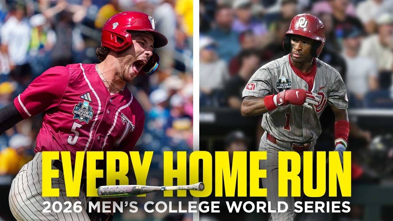 Every home run from the 2026 Men's College World Series