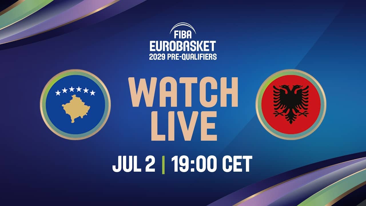LIVE - Kosovo v Albania | FIBA EuroBasket 2029 Pre-Qualifiers