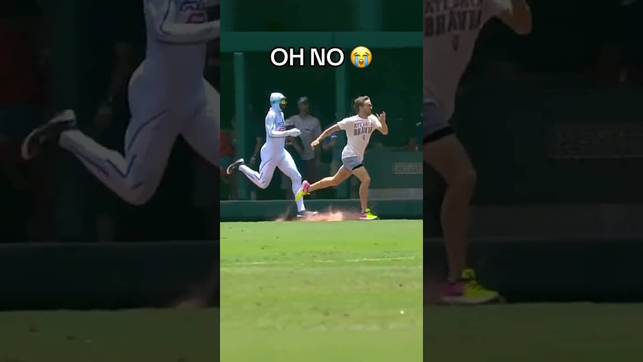 He went down just as he was about to beat The Freeze 😅