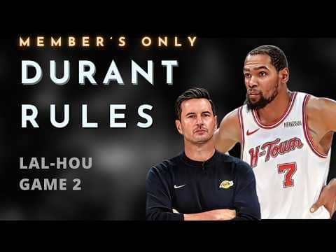 Kevin Durant can’t handle LA’s double teams!