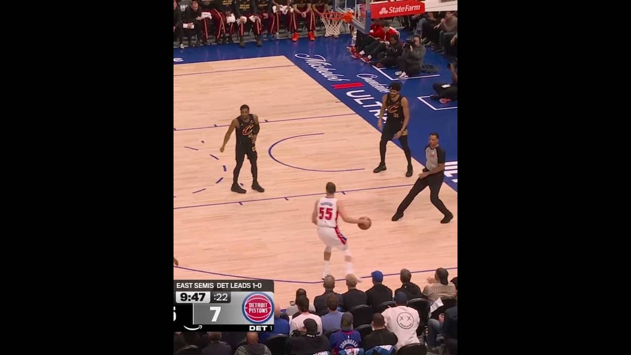 Game 2: 1st Quarter Top Plays | Pistons vs. Cavs #nba #pistons