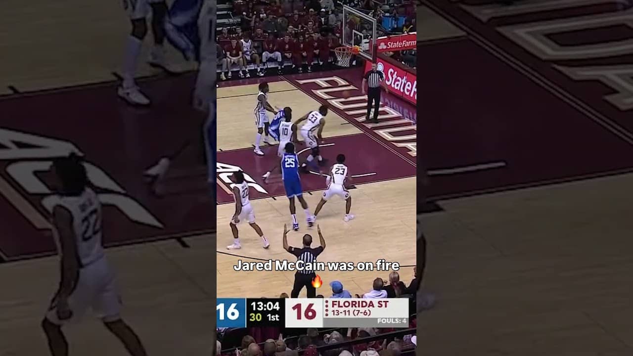 Heat Check 😮‍💨 #dukebluedevils #accbasketball #collegebasketball