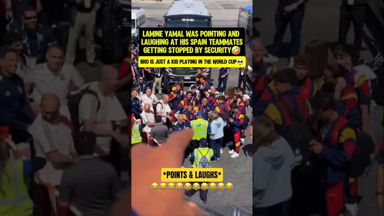 Lamine Yamal ROASTING his teammates😭