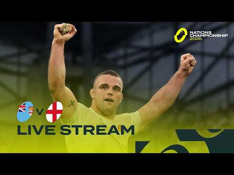 Fiji v England | Nations Championship Live Match