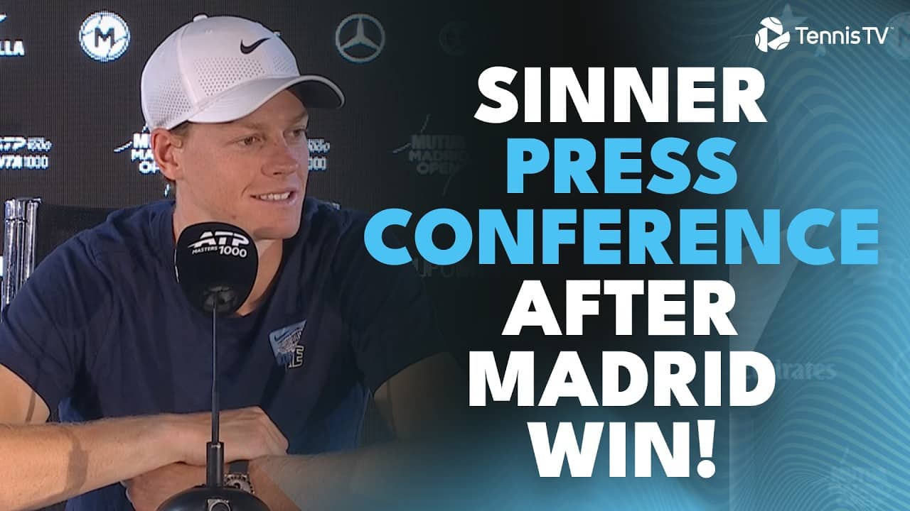 Jannik Sinner Reflects On Madrid Title Win 🎙️ | Press Conference