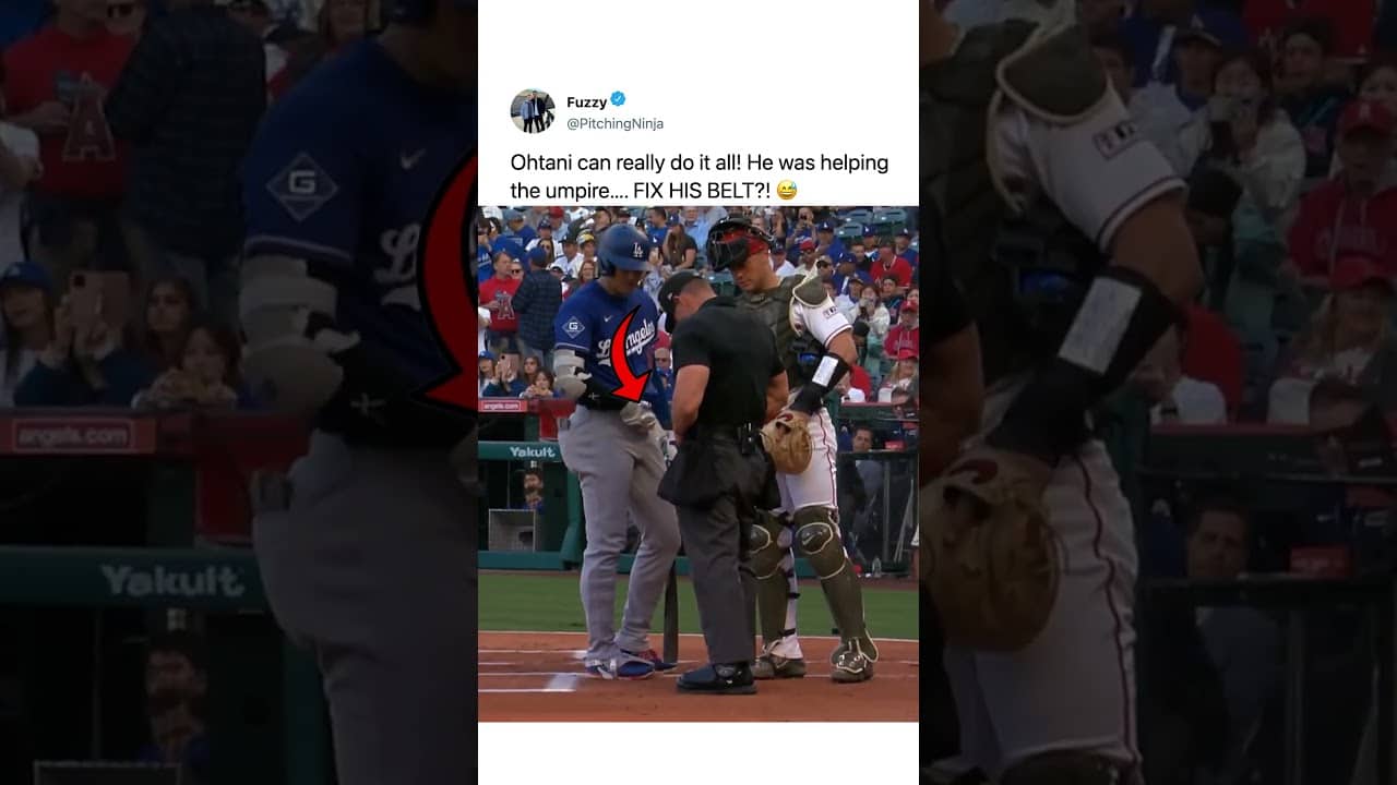ohtani does it all 😅