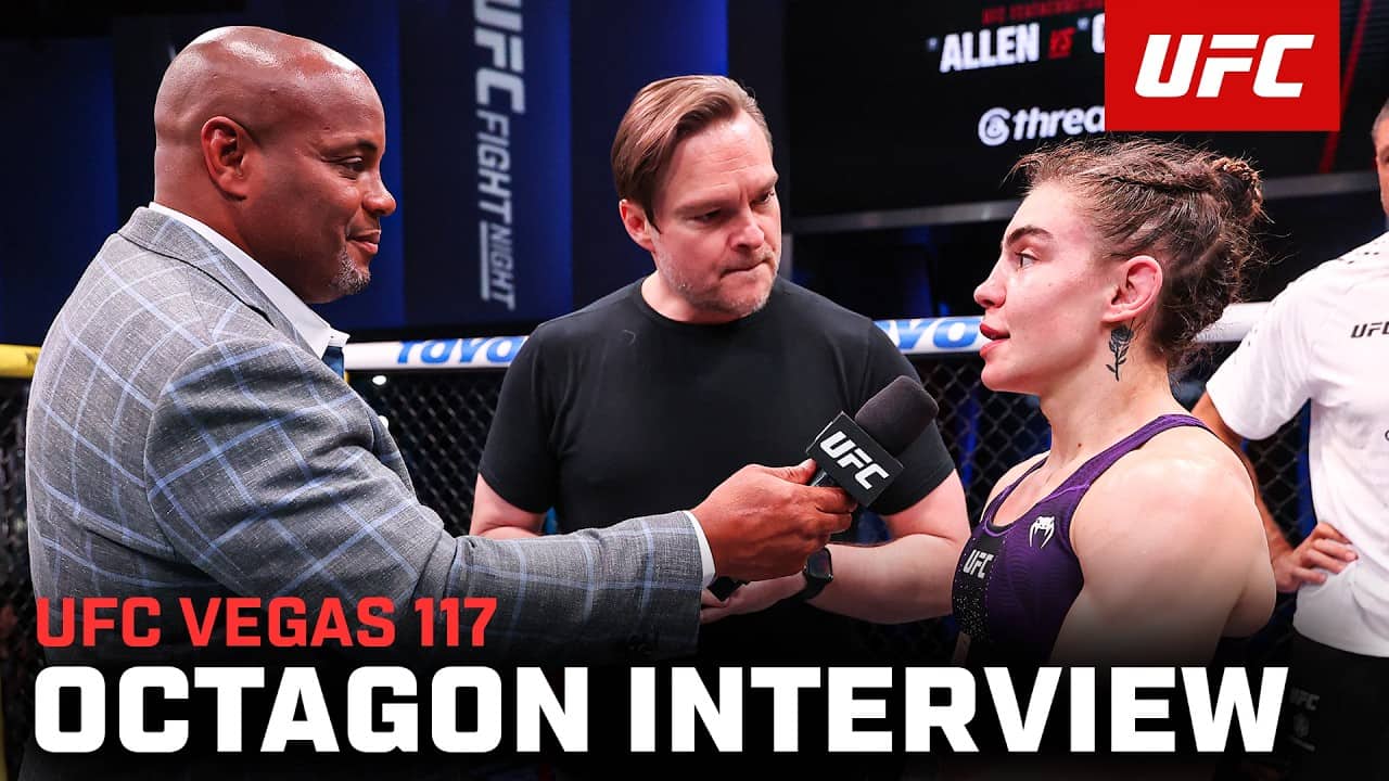 Nicolle Caliari Octagon Interview | UFC Vegas 117
