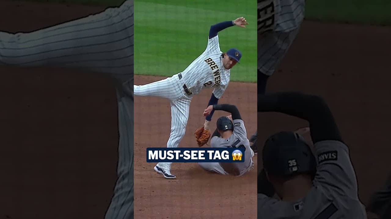 Brice Turang made this tag look way too easy 😮‍💨