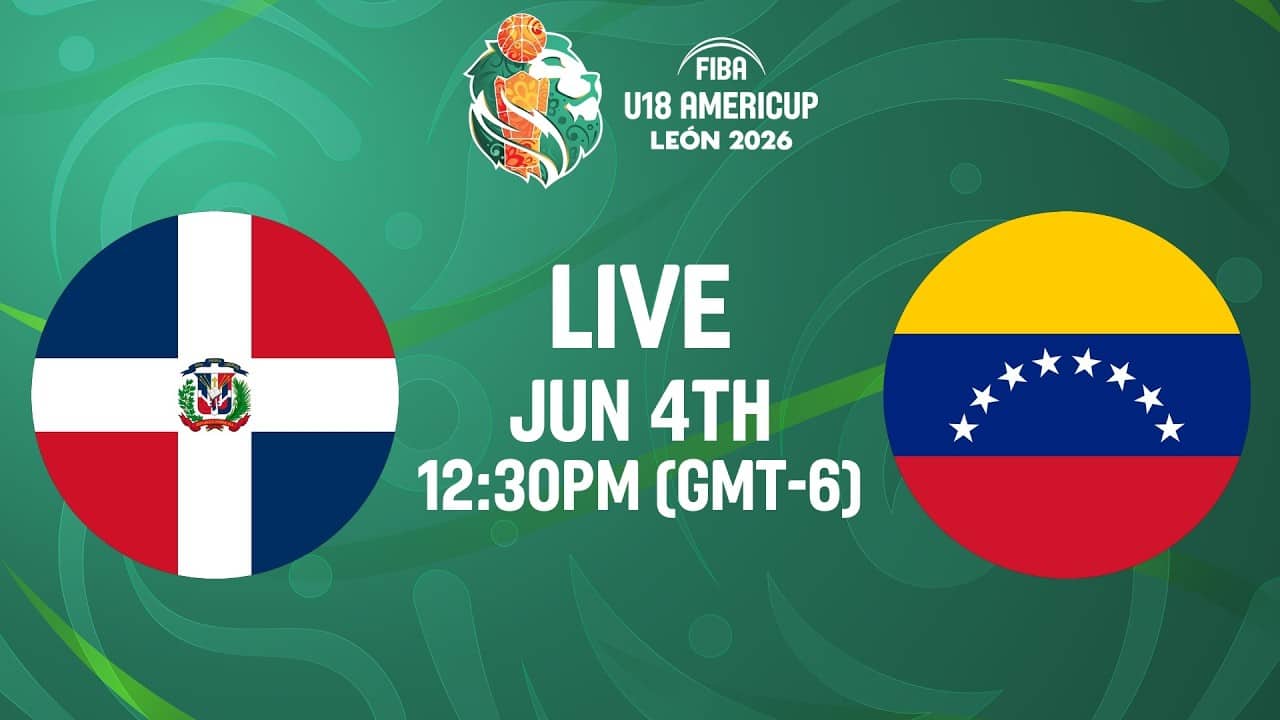 Dominican Republic v Venezuela | Full Basketball Game | FIBA U18 AmeriCup 2026