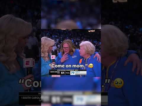 UCLA coach Cori Close shares her winning moment with her mom ❤️