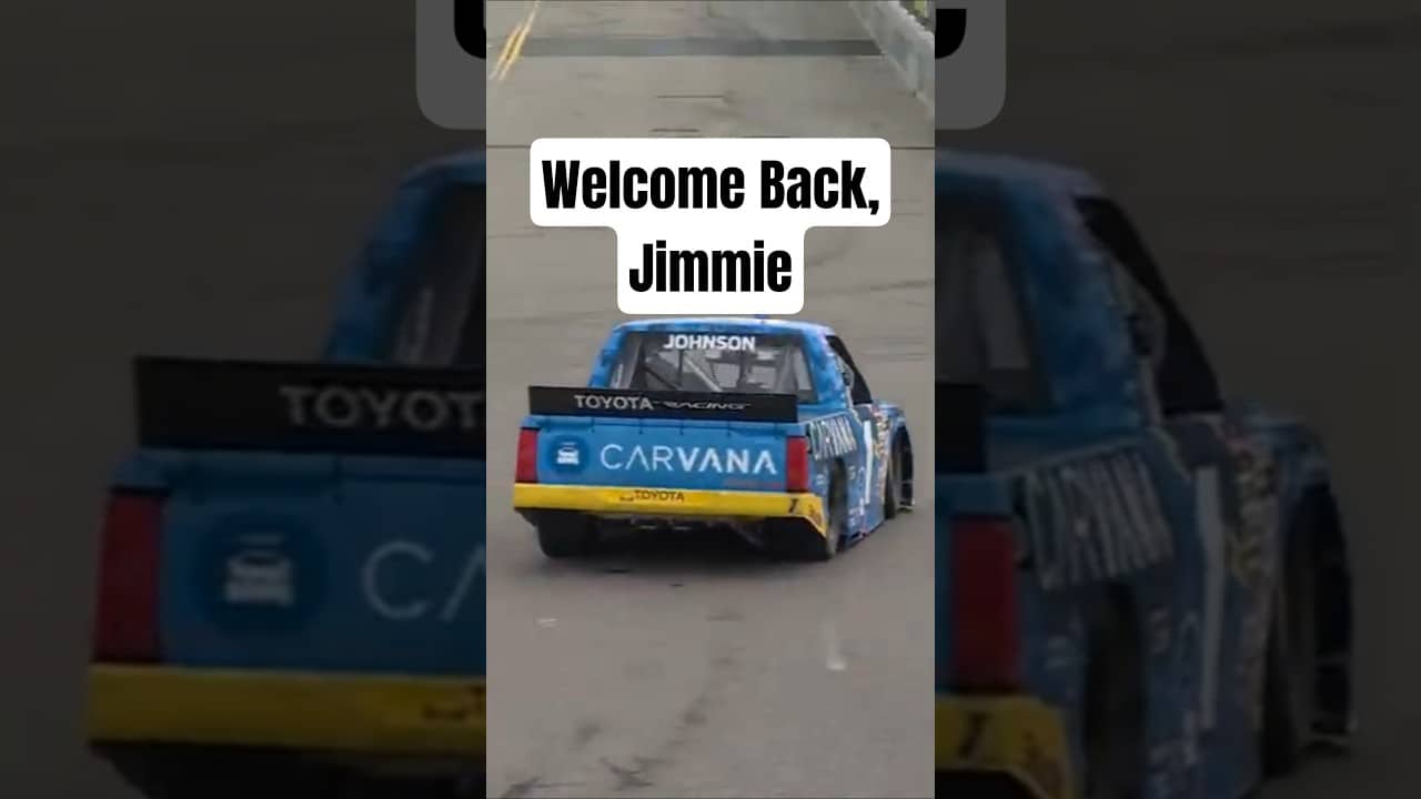 Jimmie Johnson rips around Naval Base Coronado 🔥
