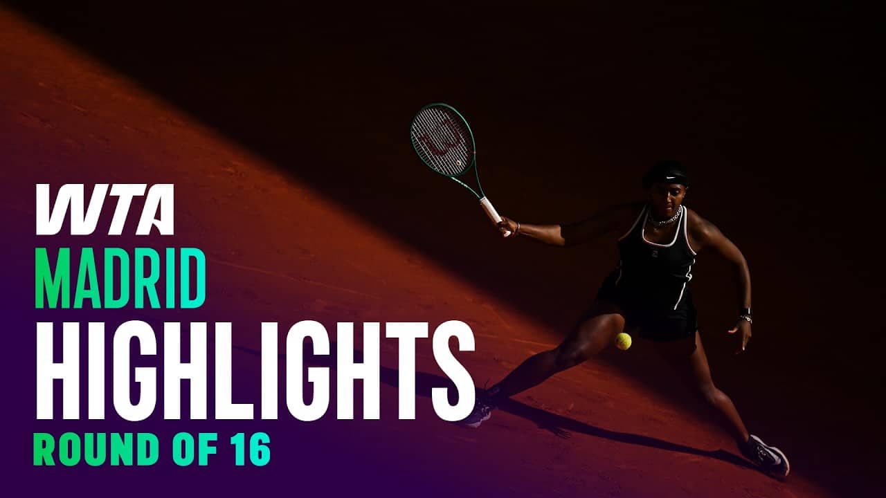 Round of 16 in Madrid featuring Baptiste, Potapova, Kostyuk, and more | WTA Match Highlights