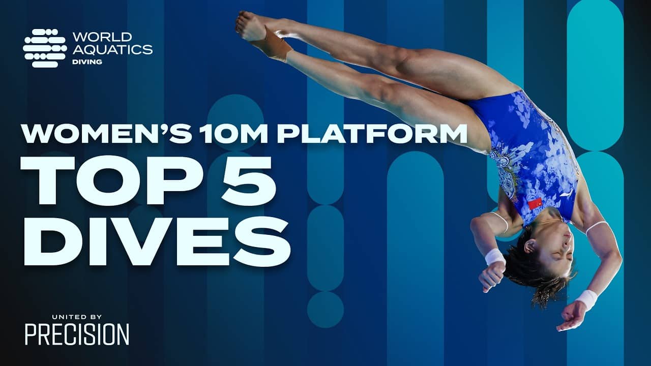 Top 5 Dives of the World Cup season 💧 | Women's 10m Platform | Diving World Cup 2026