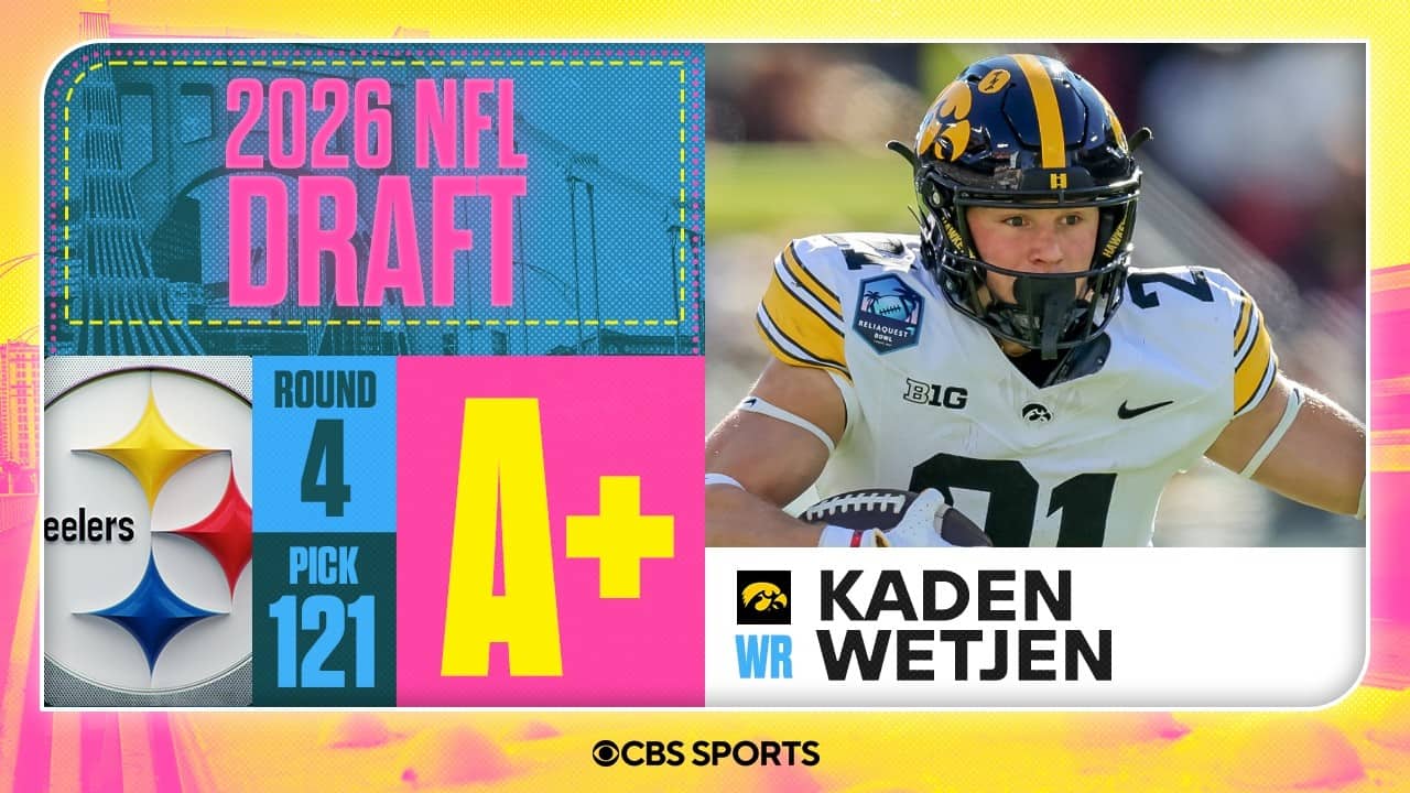 Steelers select Kaden Wetjen in Fourth Round | 2026 NFL Draft Grades & Reaction