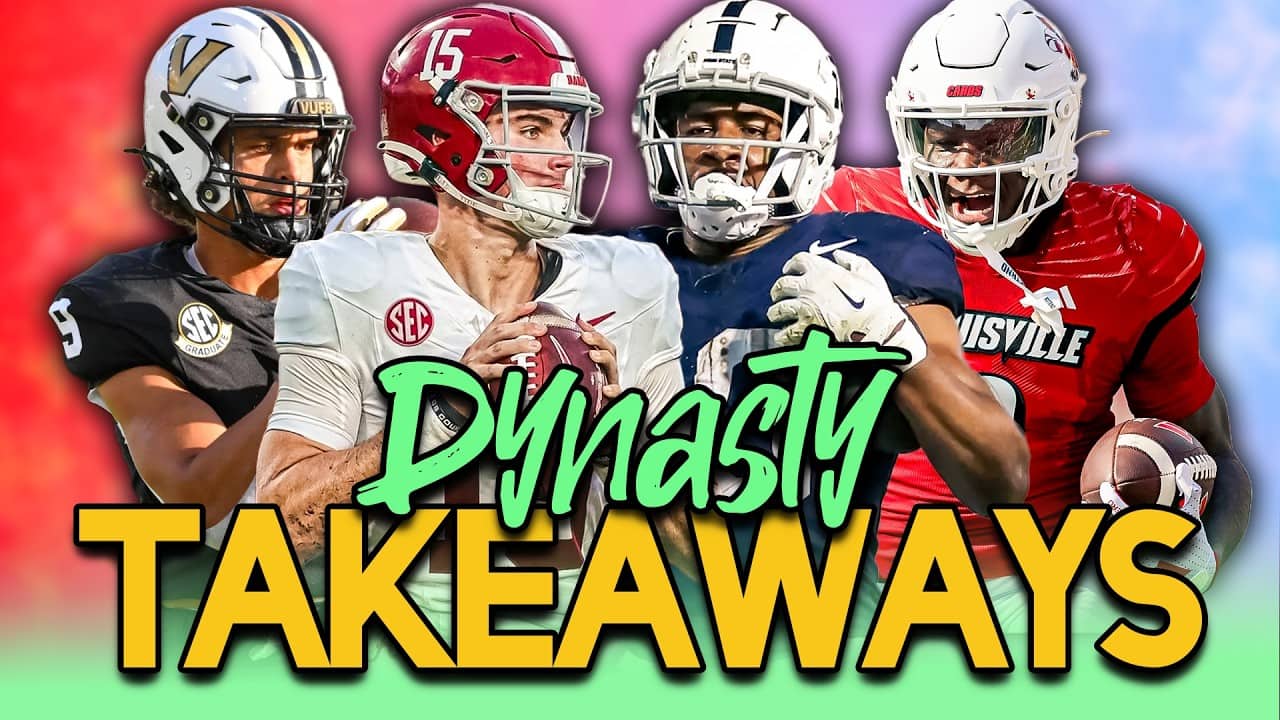 Monday  Night Dynasty Takeaways: NFL Draft Aftermath
