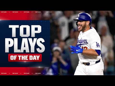 Top Plays in MLB from 4/10/26 (Max Muncy's three home runs, Gavin Sheet's walk-off, and MORE!)