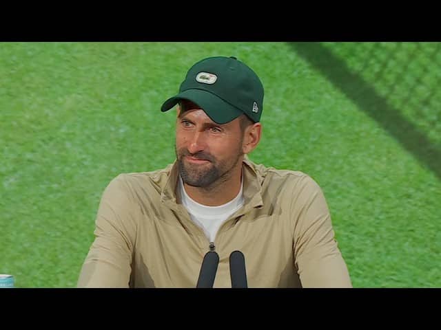 Wimbledon 2026 - Novak Djokovic : "I think tennis needs a reset... there is too much tension"