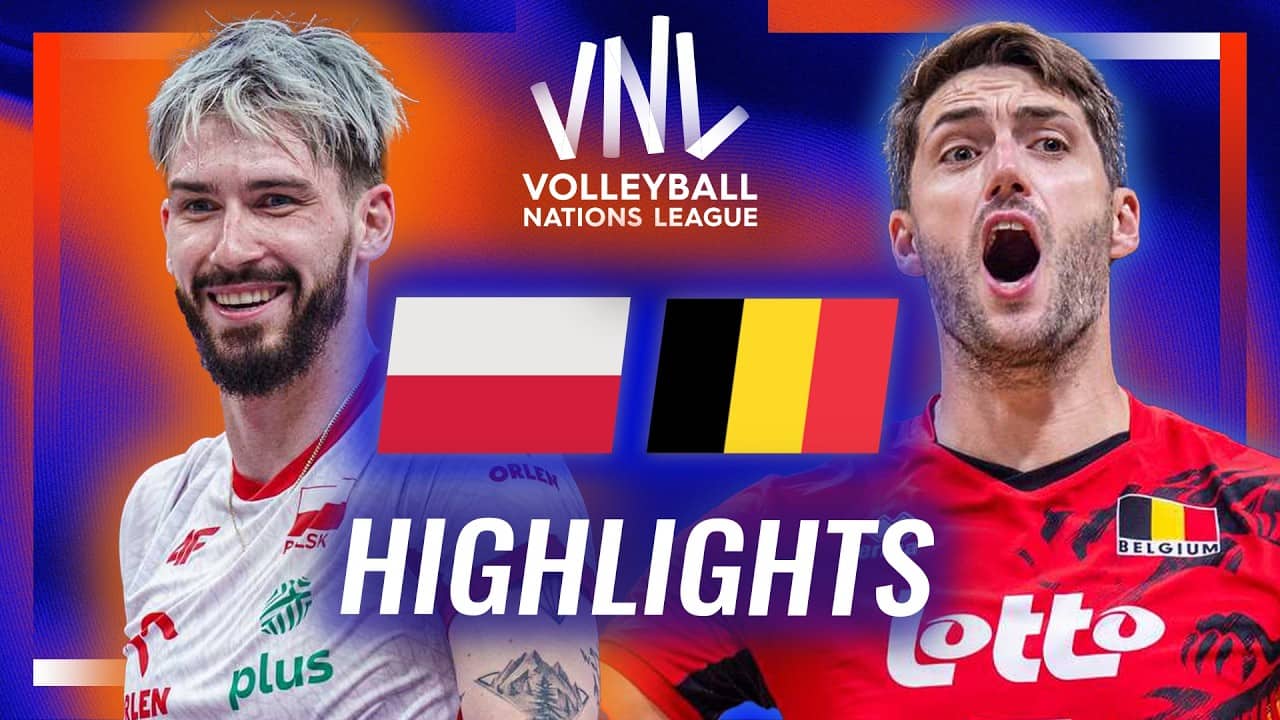 Poland 🇵🇱 vs. Belgium 🇧🇪 - Highlights | Week 2 | Men's VNL 2026