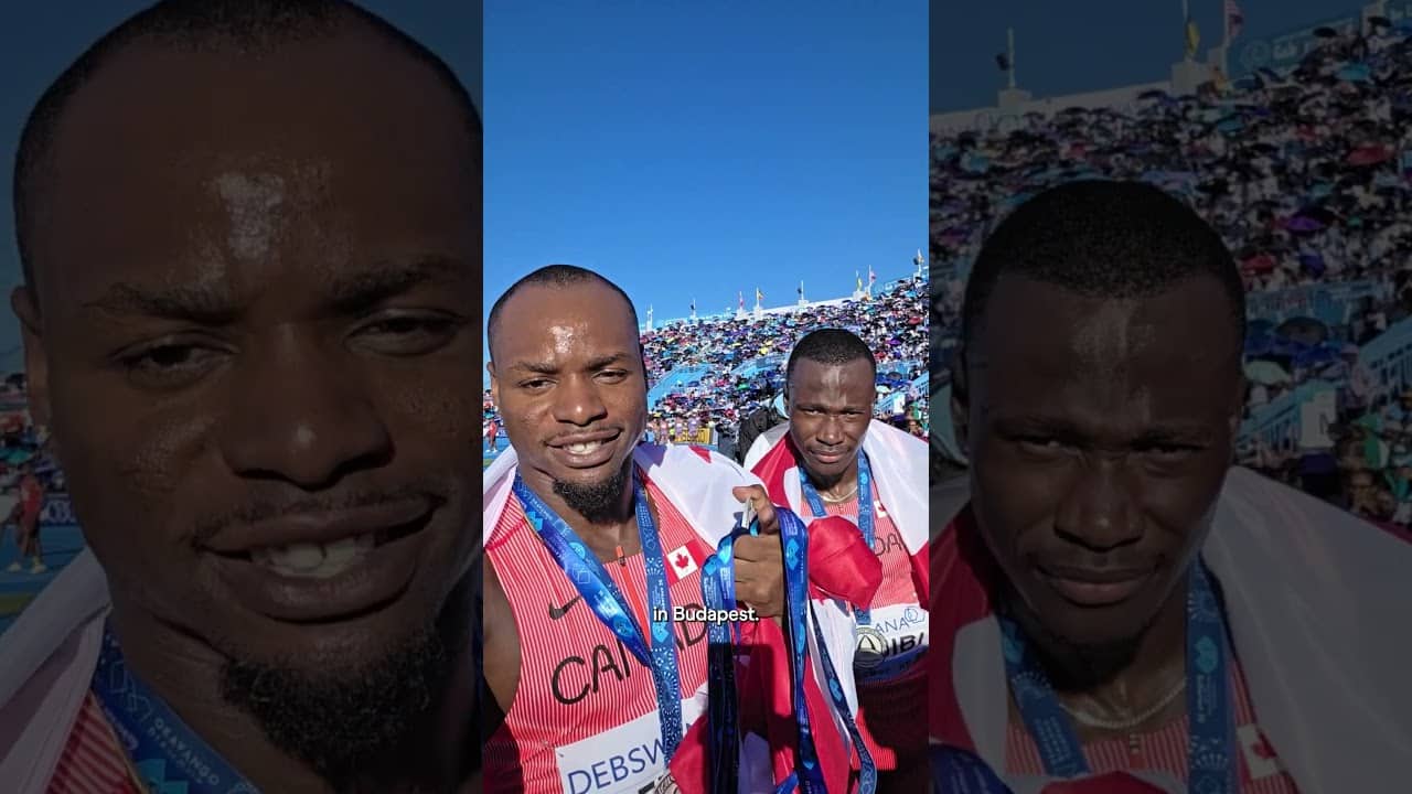 Teams celebrating qualification and medals hit different at the #WorldRelays 🔥