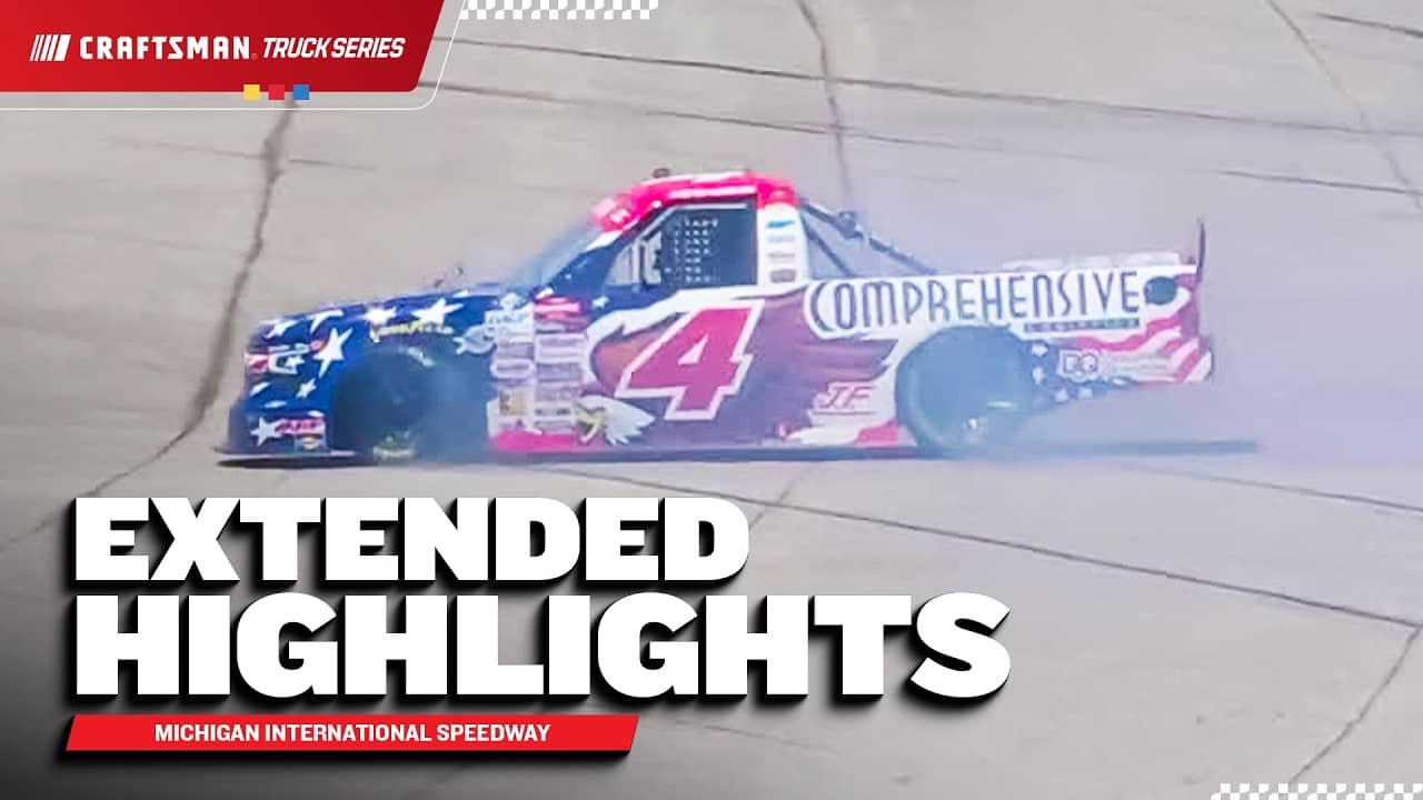 NASCAR Craftsman Truck Series Highlights | 2026 Michigan International Speedway
